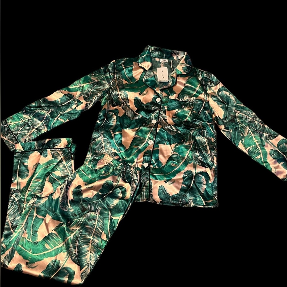 Swomog 2 piece pajama set size small